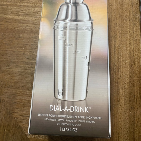 OGGI Dial A Drink Cocktail Shaker - Stainless Steel - Picture 3 of 7